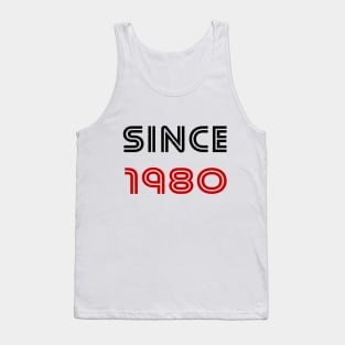 SINCE 1980 Tank Top